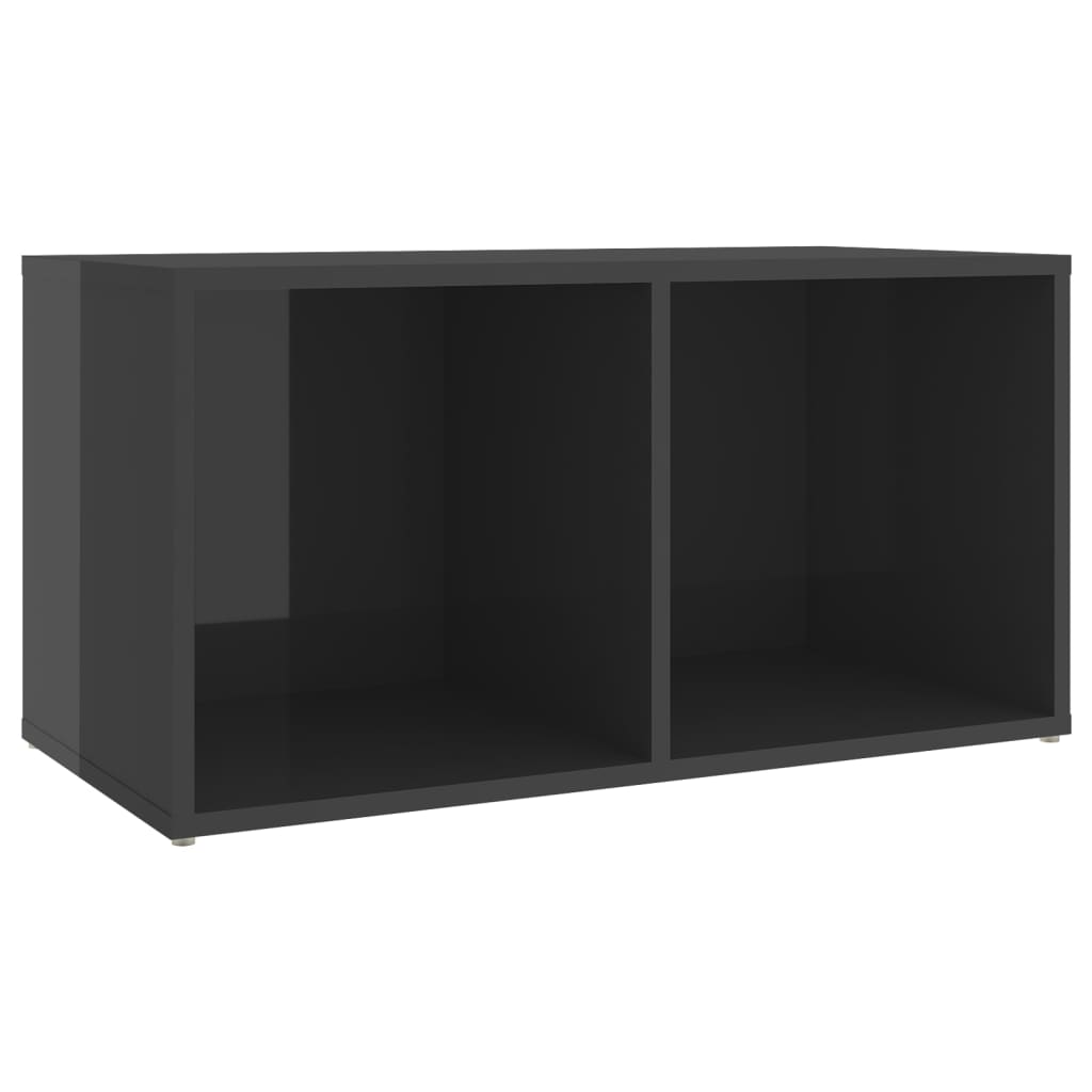 TV ormarići 2 kom sjajni sivi 72x35x36,5 cm konstruirano drvo