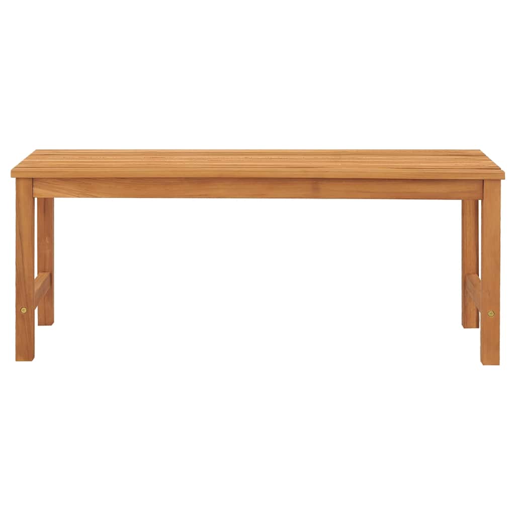Vrtna klupa 114 cm od masivne tikovine