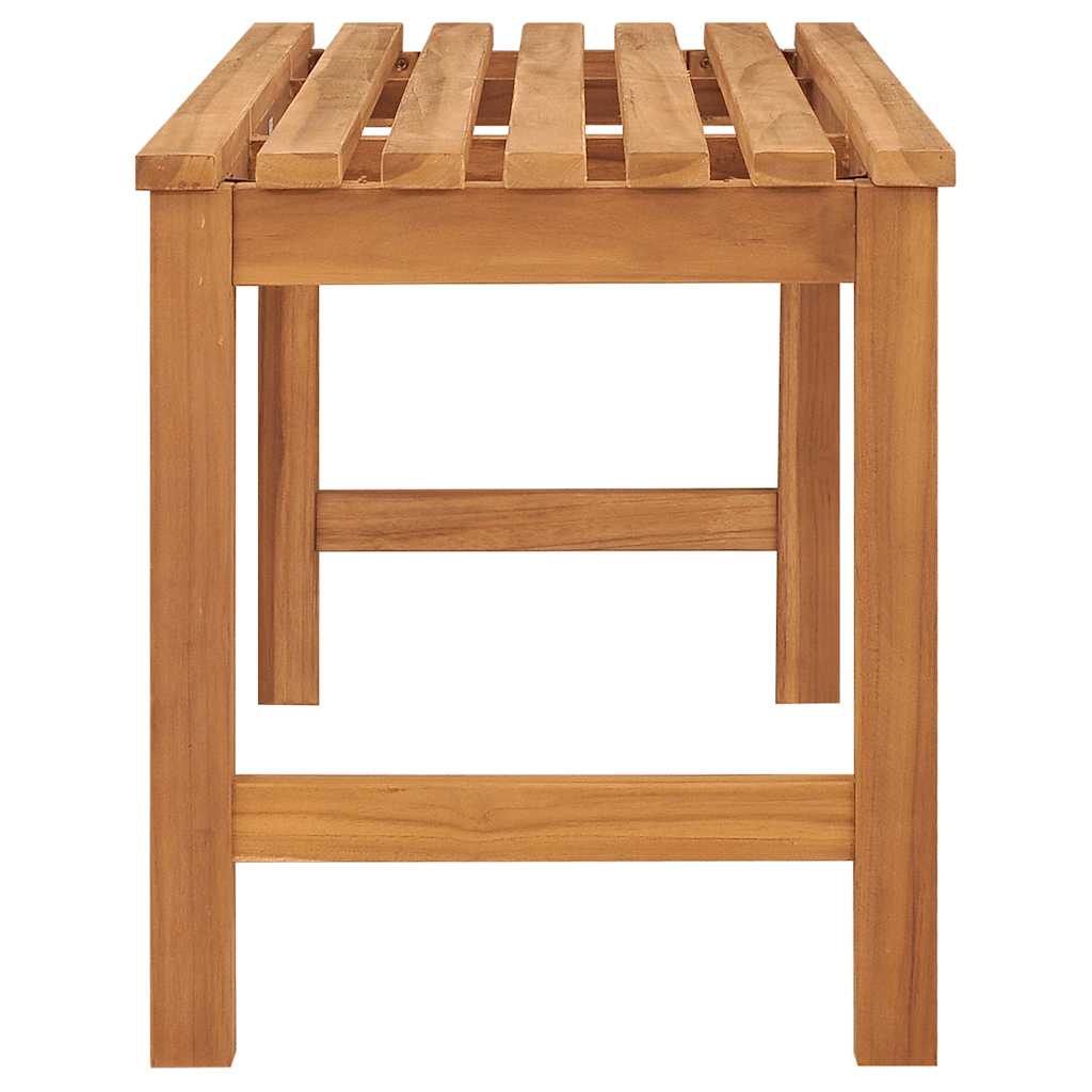 Vrtna klupa 114 cm od masivne tikovine