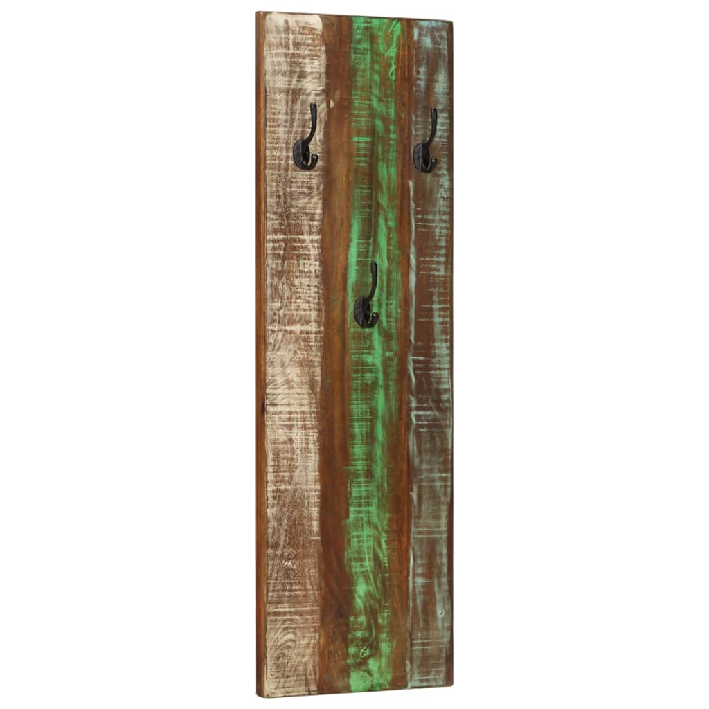 Zidne vješalice za kapute 2 kom 36x3x110 cm od obnovljenog drva