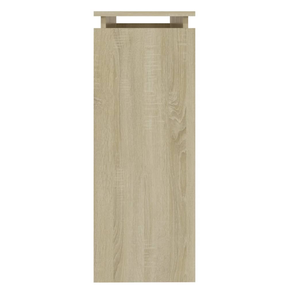 Konzolni stol boja hrasta sonome 102x30x80 cm konstruirano drvo