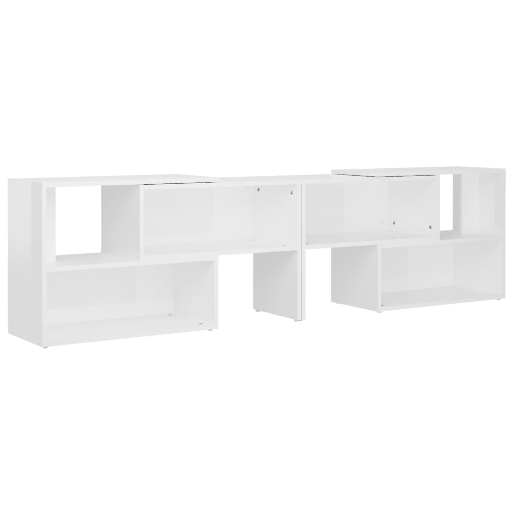 TV ormarić sjajni bijeli 149 x 30 x 52 cm konstruirano drvo