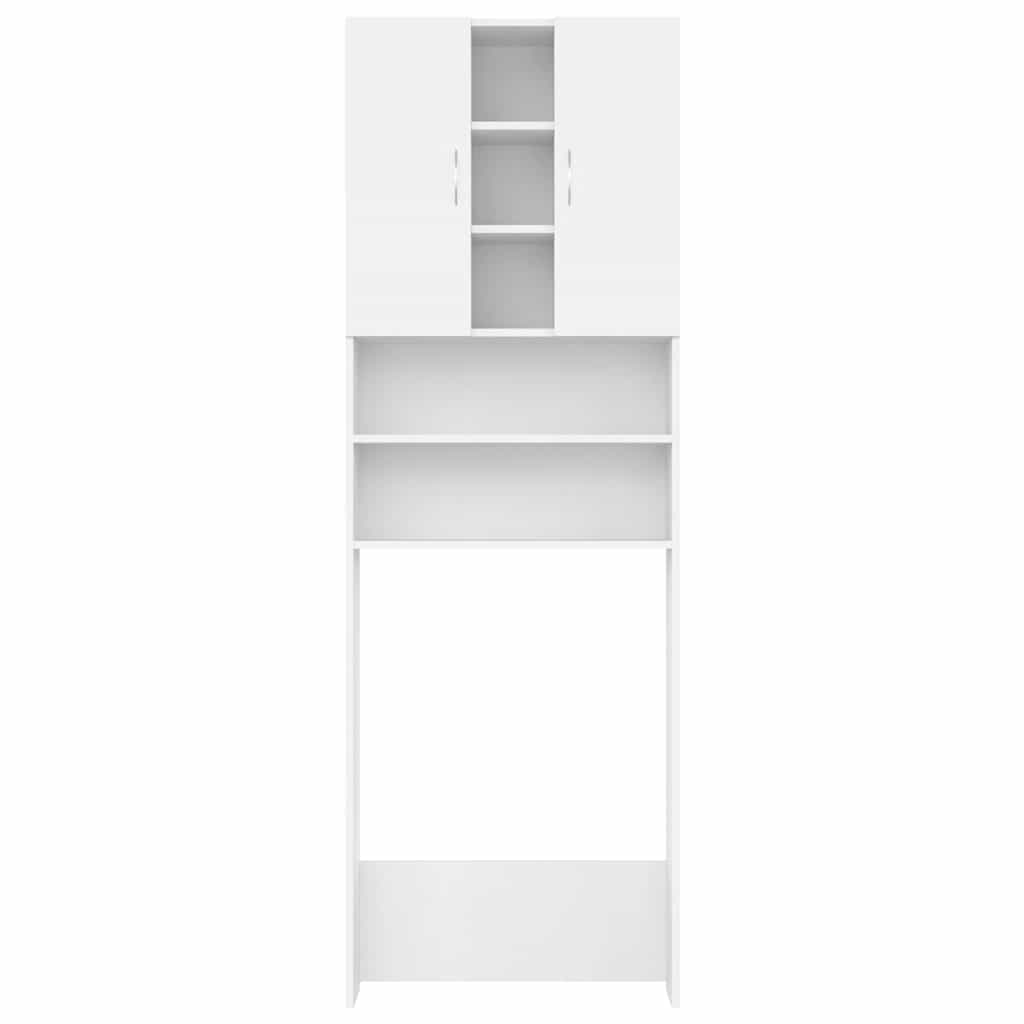 Ormarić za perilicu rublja bijeli 64 x 25,5 x 190 cm