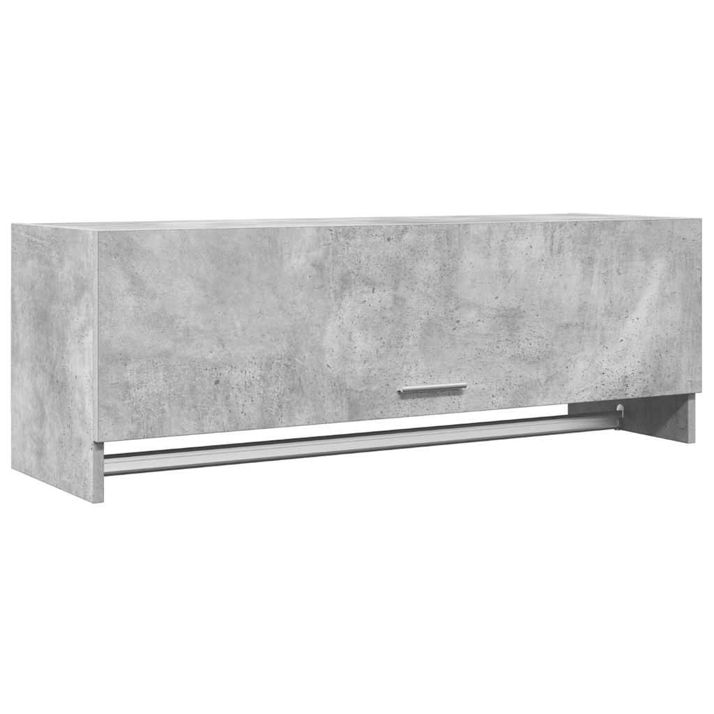 Ormar siva boja betona 100 x 32,5 x 35 cm konstruirano drvo