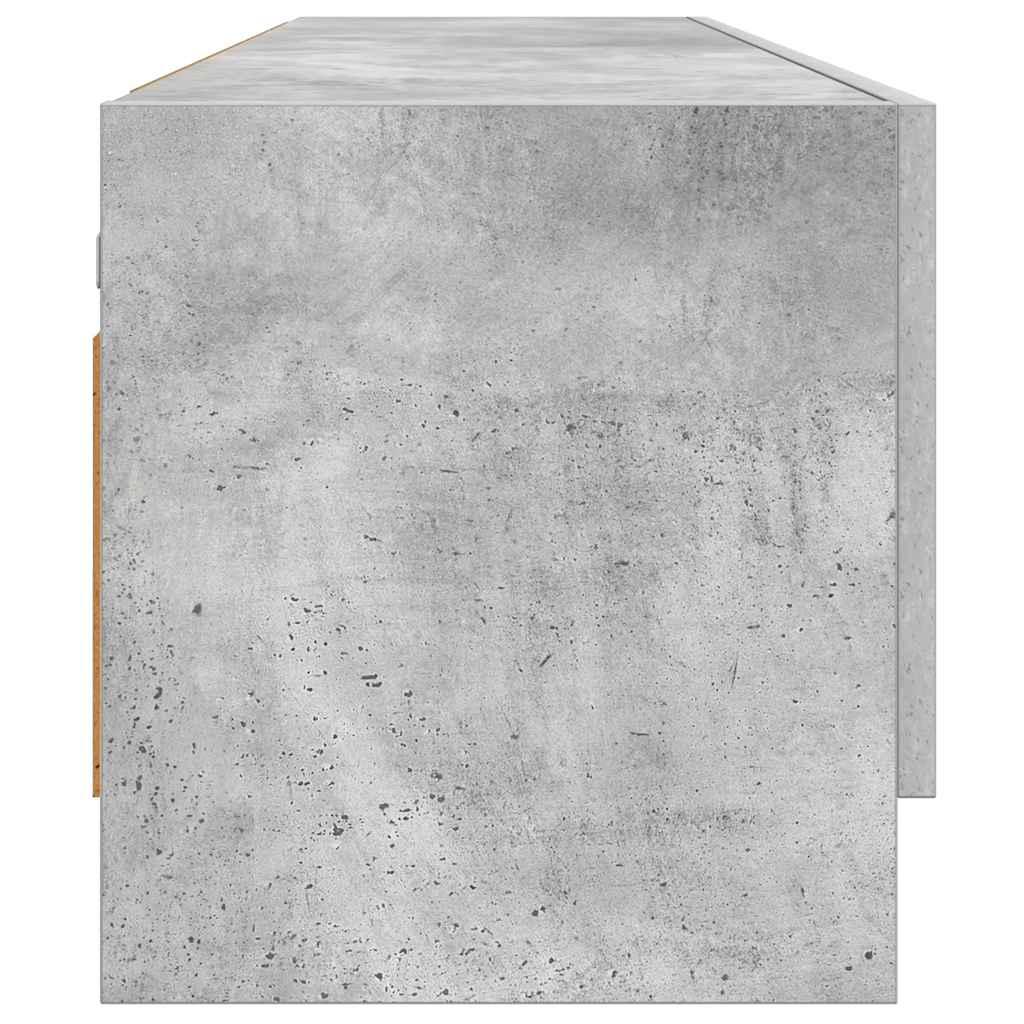 Ormar siva boja betona 100 x 32,5 x 35 cm konstruirano drvo