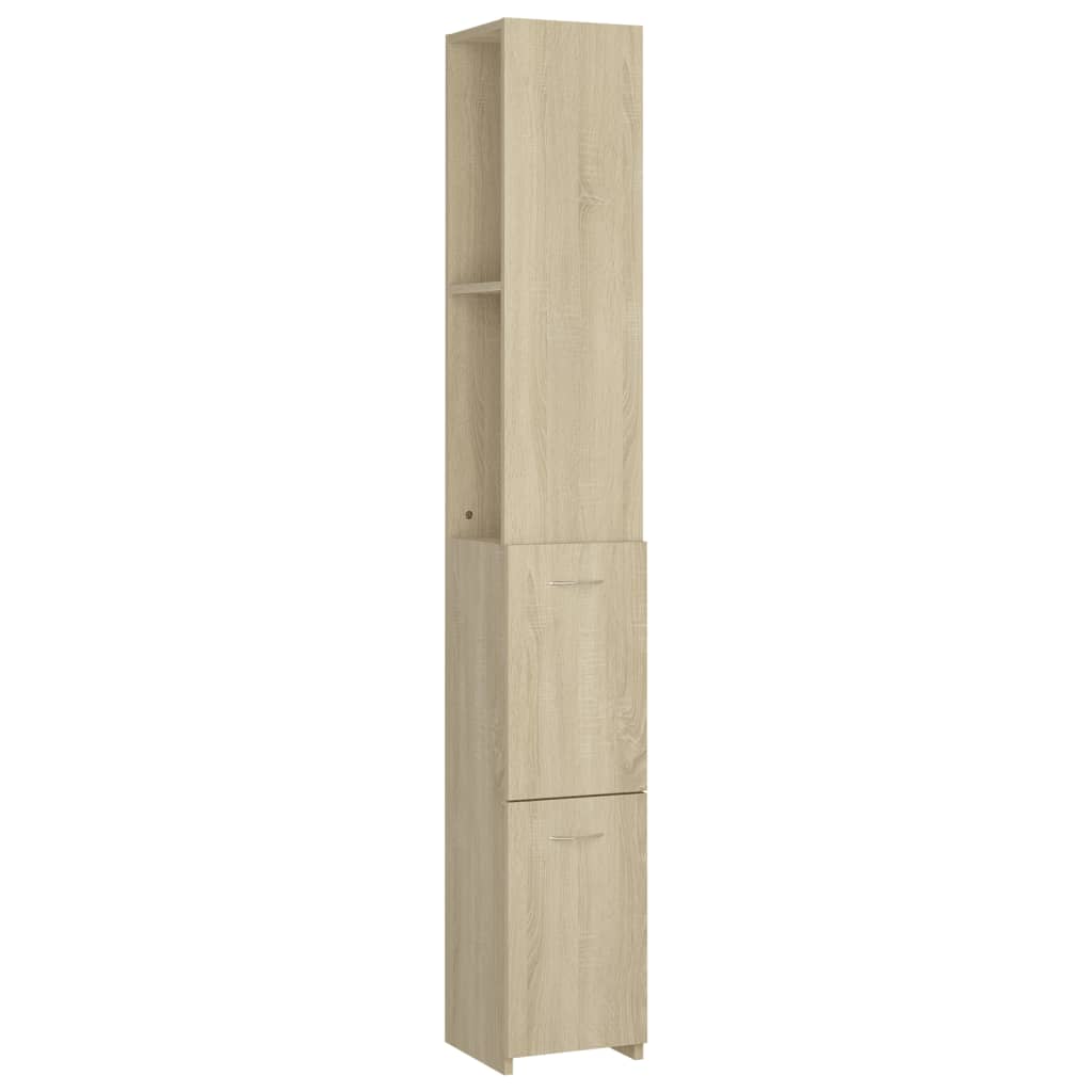 Kupaonski ormarić boja hrasta sonome 25x26,5x170 cm