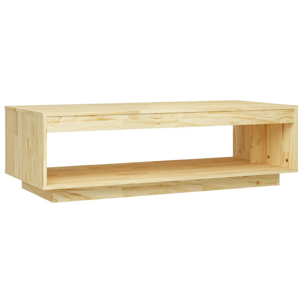 Stolić za kavu 110 x 50 x 33,5 cm od masivne borovine
