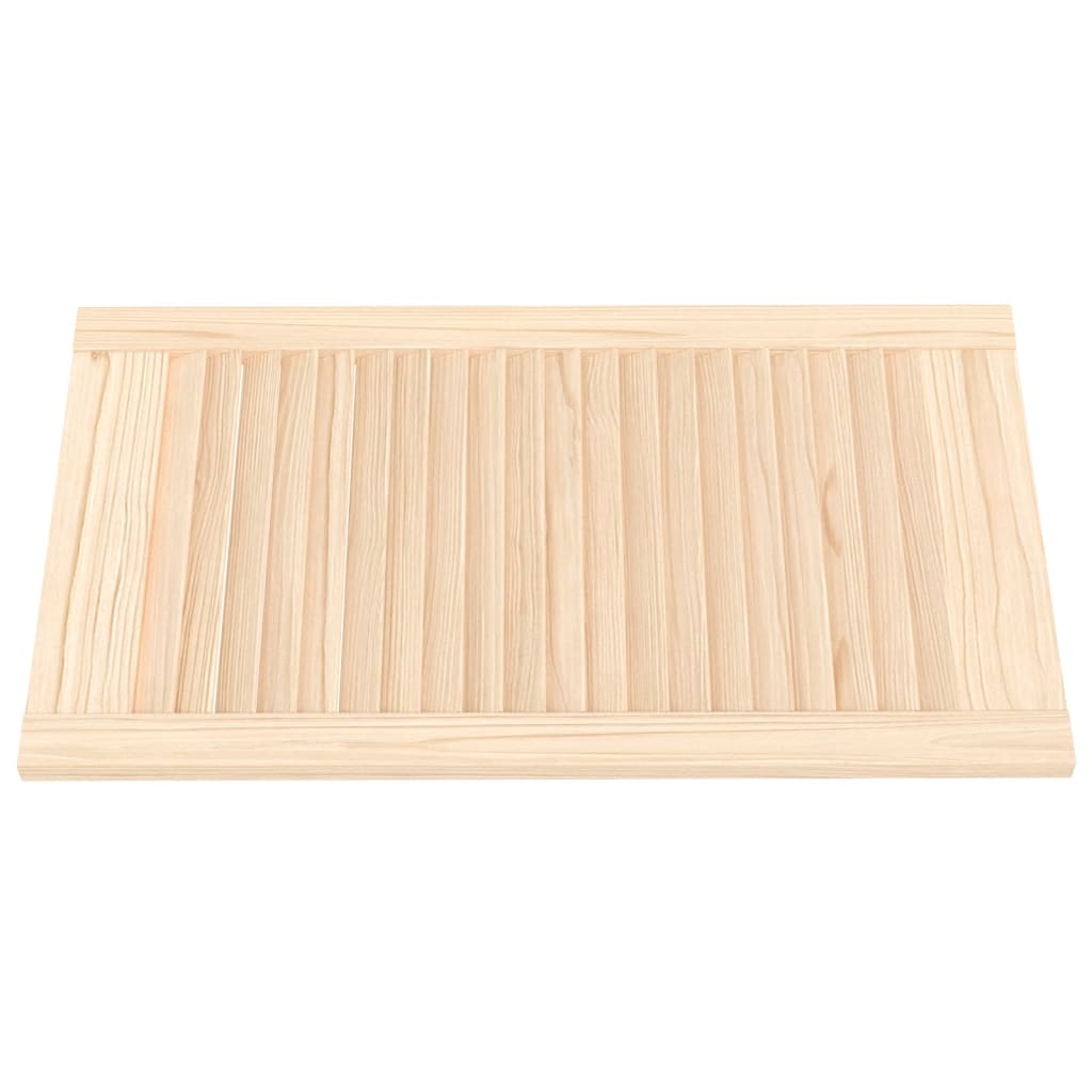 Vrata za ormarić rešetkasti dizajn 2 kom 69 x 39,4 cm borovina