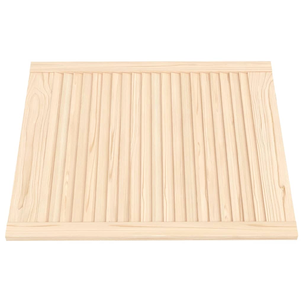Vrata za ormarić rešetkasti dizajn 2 kom 69 x 59,4 cm borovina