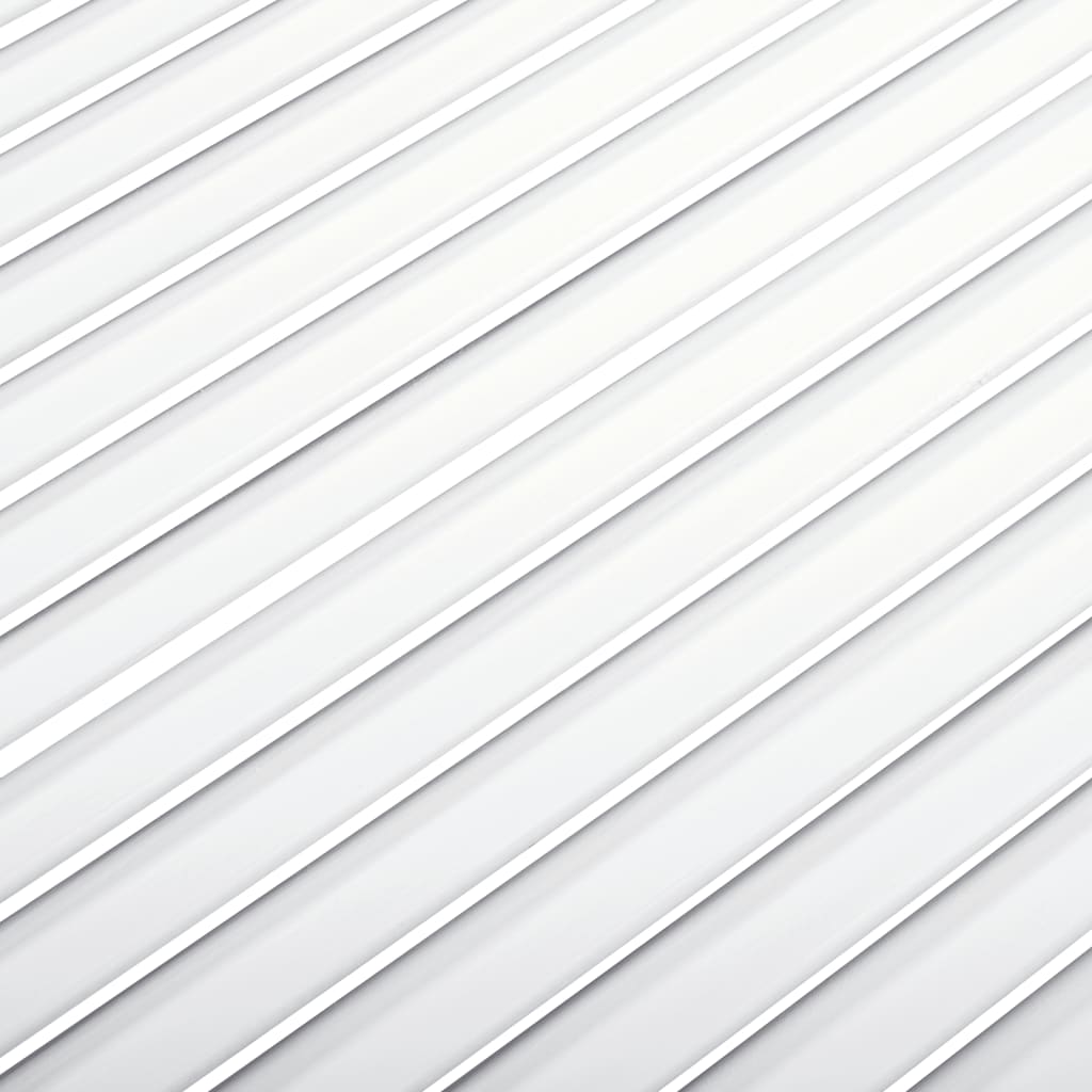 Vrata za ormarić rešetkasti dizajn bijela 99,3x49,4 cm borovina