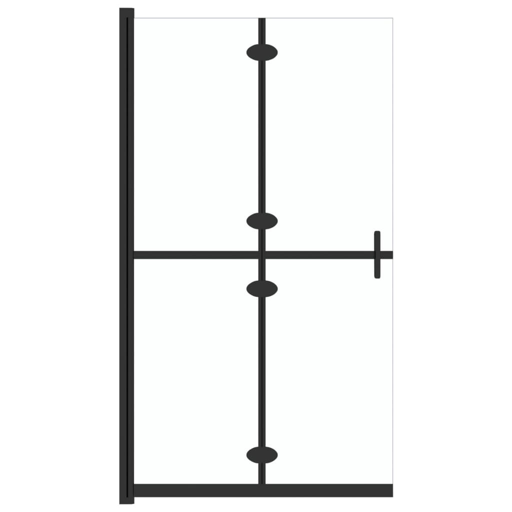 Sklopiva pregrada za tuširanje prozirna staklo ESG 70 x 190 cm
