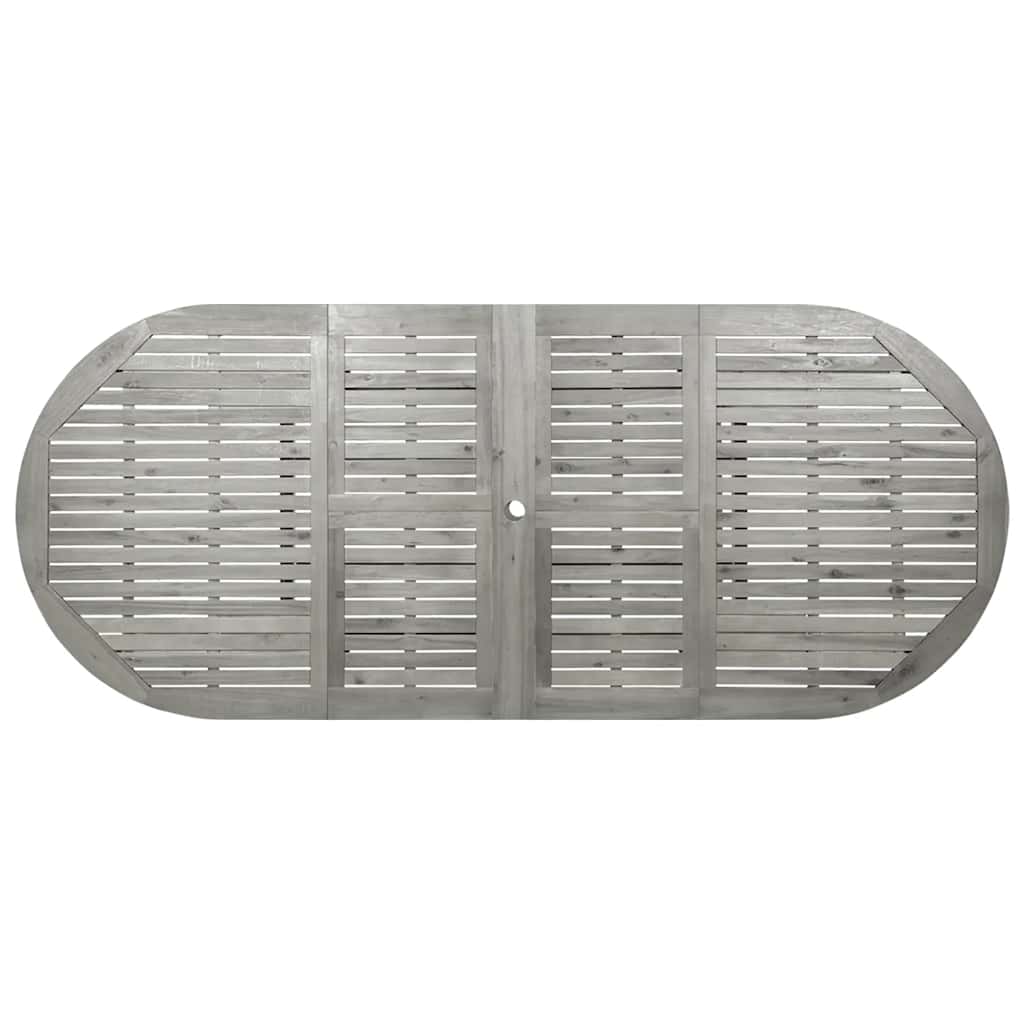 Vrtni blagovaonski stol (160 - 240)x100x75 cm od drva bagrema