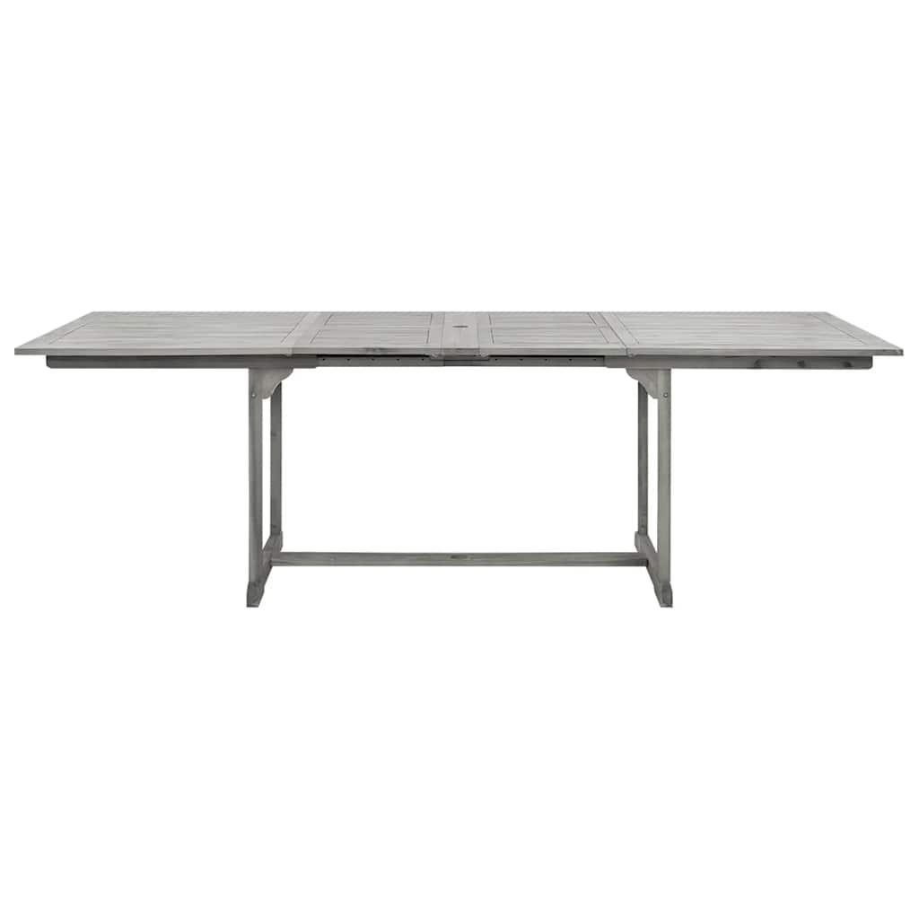 Vrtni blagovaonski stol (160 - 240)x100x75 cm od drva bagrema