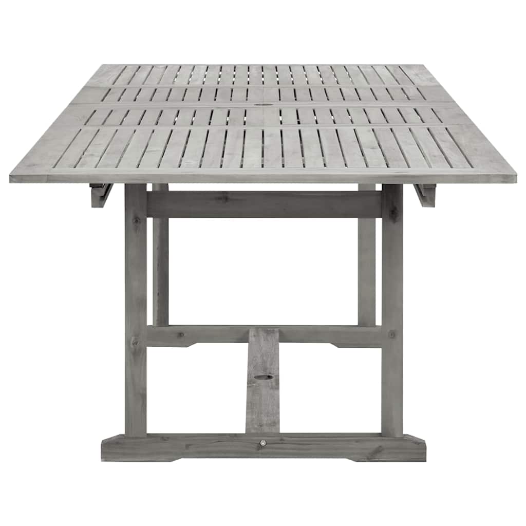 Vrtni blagovaonski stol (160 - 240)x100x75 cm od drva bagrema