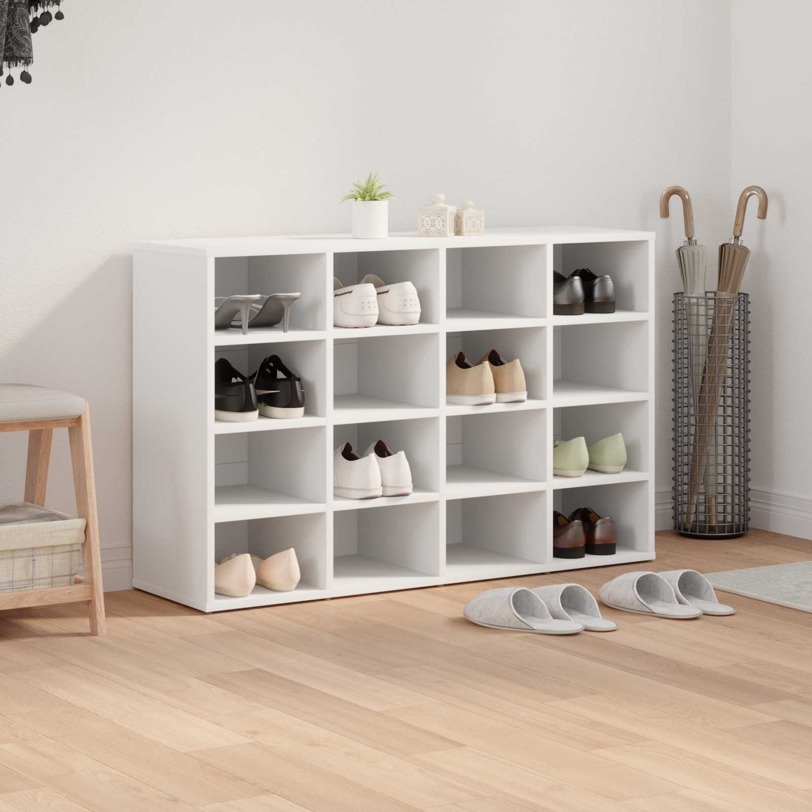 Ormar za cipele Bijelo 103 x 30 x 67 cm Konstruirano drvo
