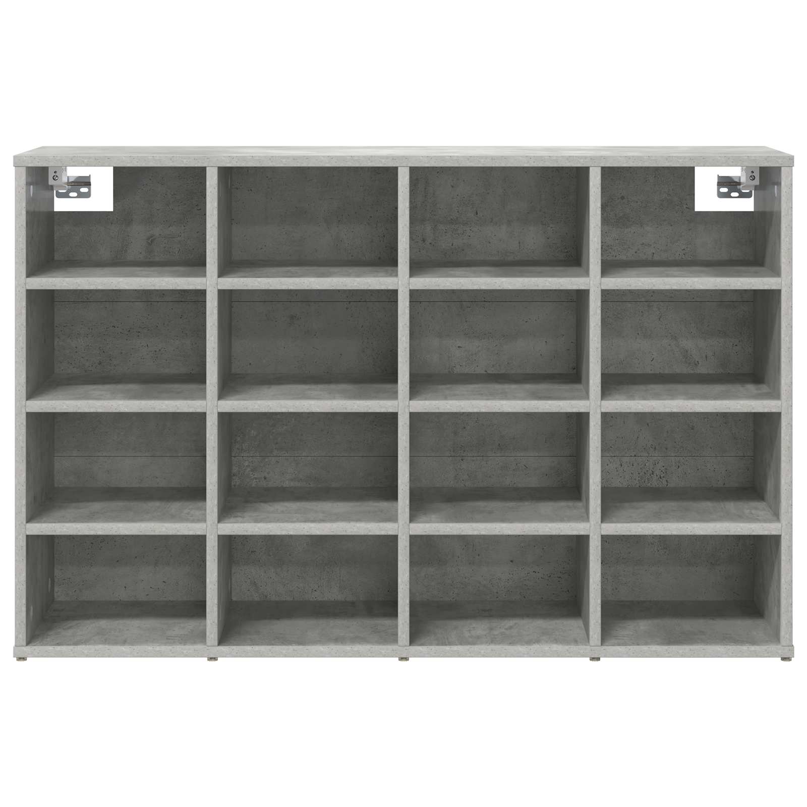 Ormar za cipele Beton siva 103 x 30 x 67 cm Konstruirano drvo