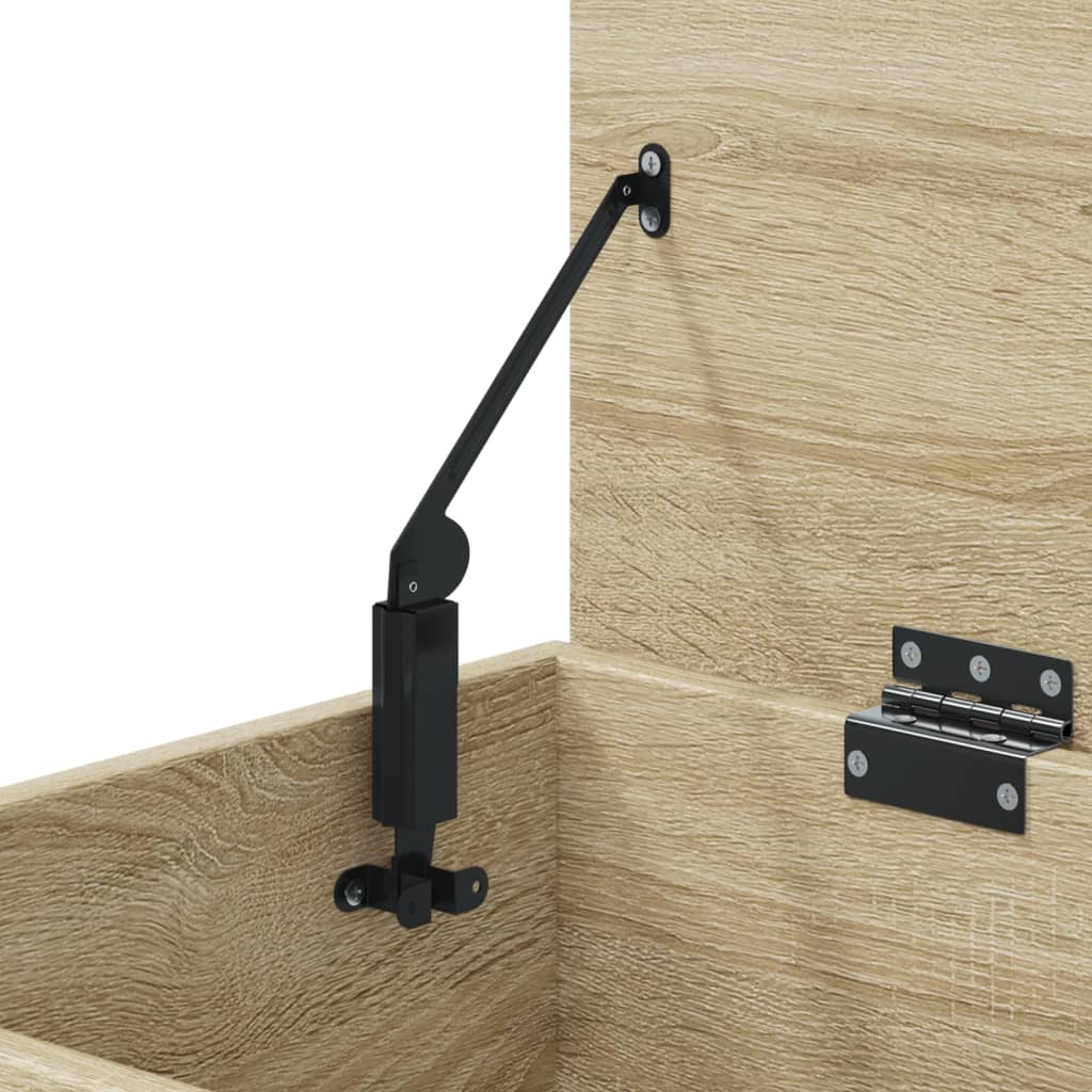 Klupa za cipele boja hrasta 60 x 30 x 45 cm konstruirano drvo