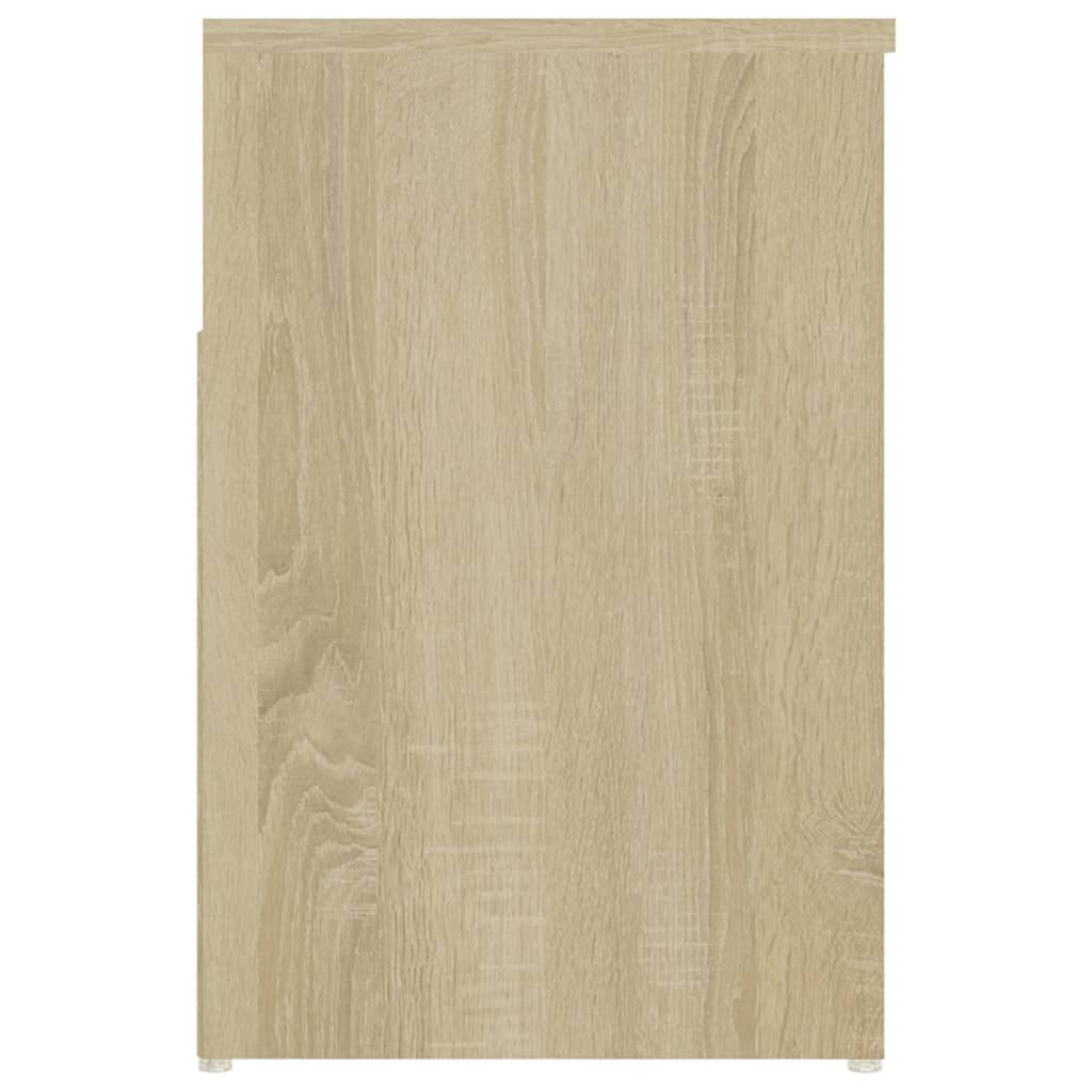 Klupa za cipele boja hrasta 80 x 30 x 45 cm konstruirano drvo