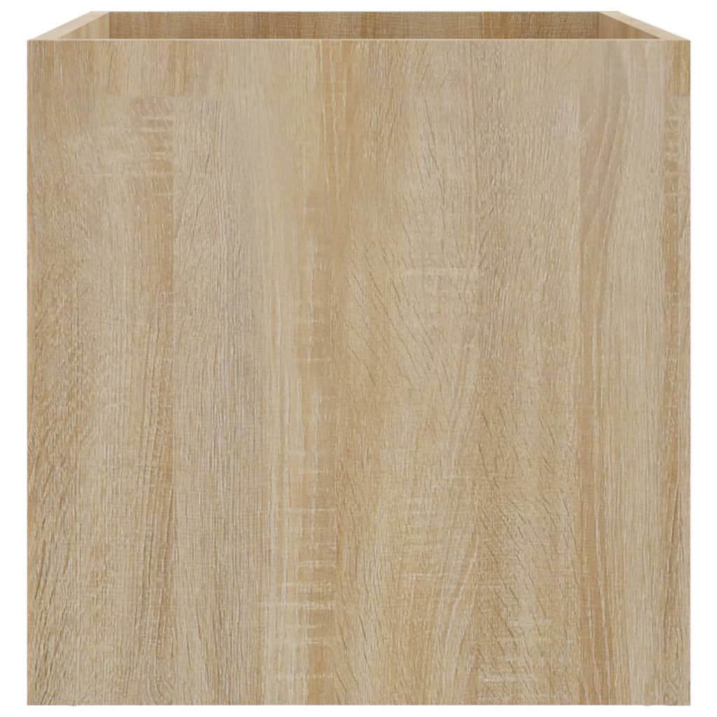 Sadilica boja hrast sonome 40 x 40 x 40 cm konstruirano drvo