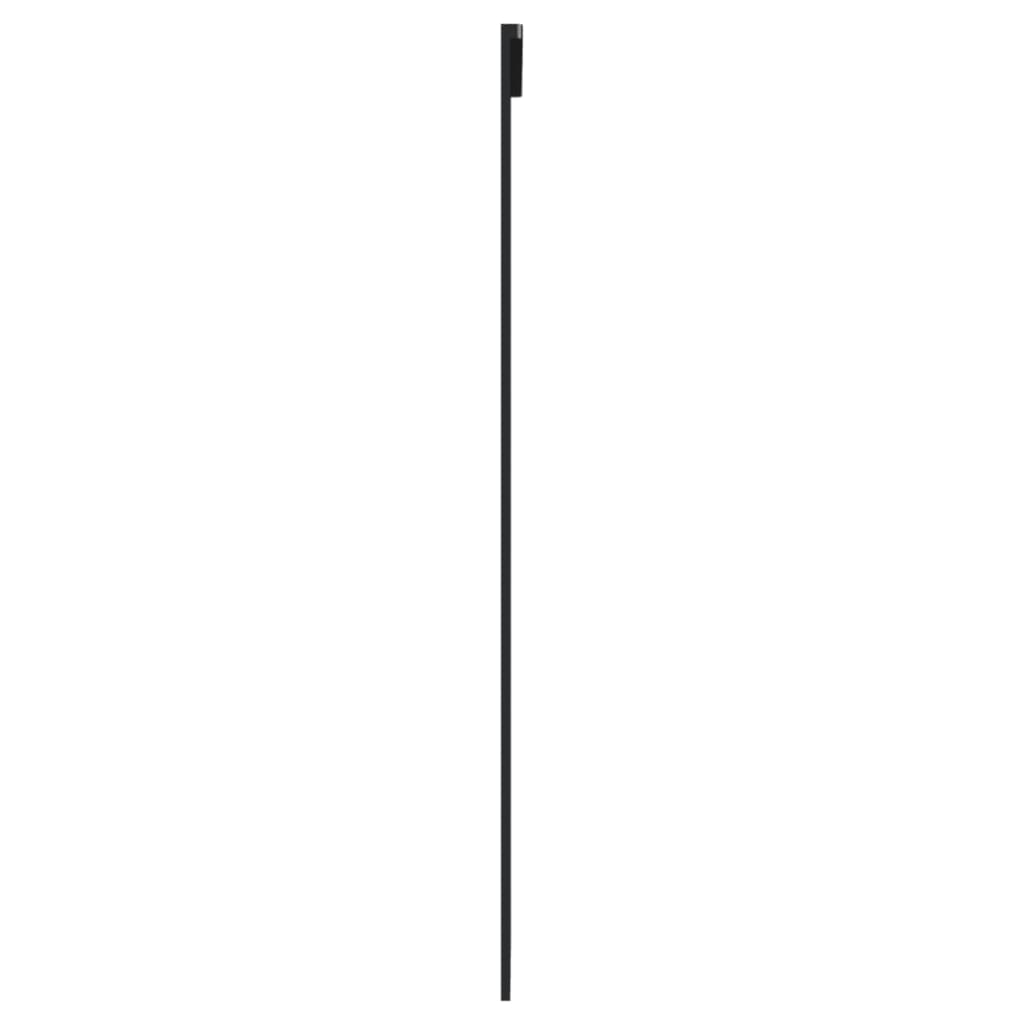 Klizna vrata s priborom ESG staklo i aluminij 76 x 205 cm