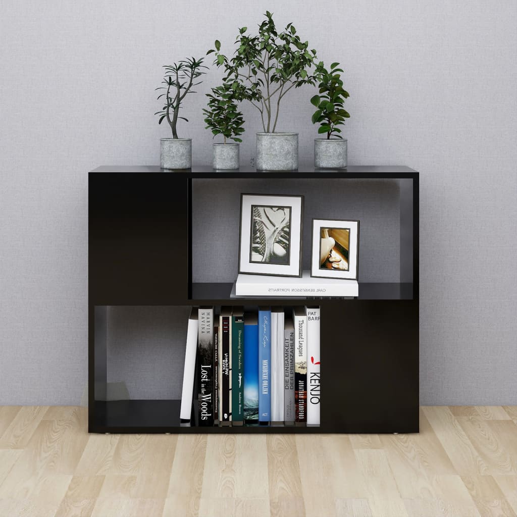TV ormarić crni 80 x 24 x 63 cm od konstruiranog drva