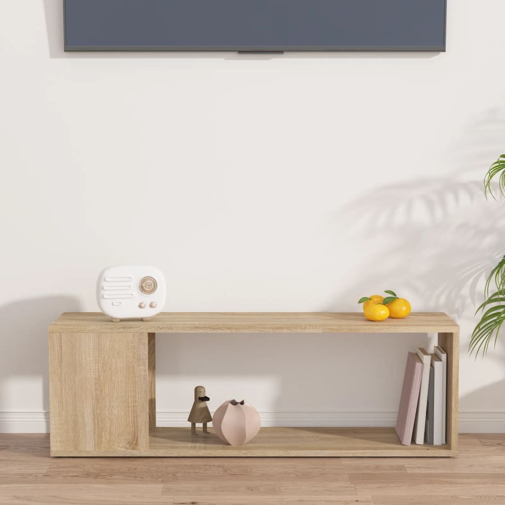 TV ormarić boja hrasta sonome 100x24x32 cm konstruirano drvo
