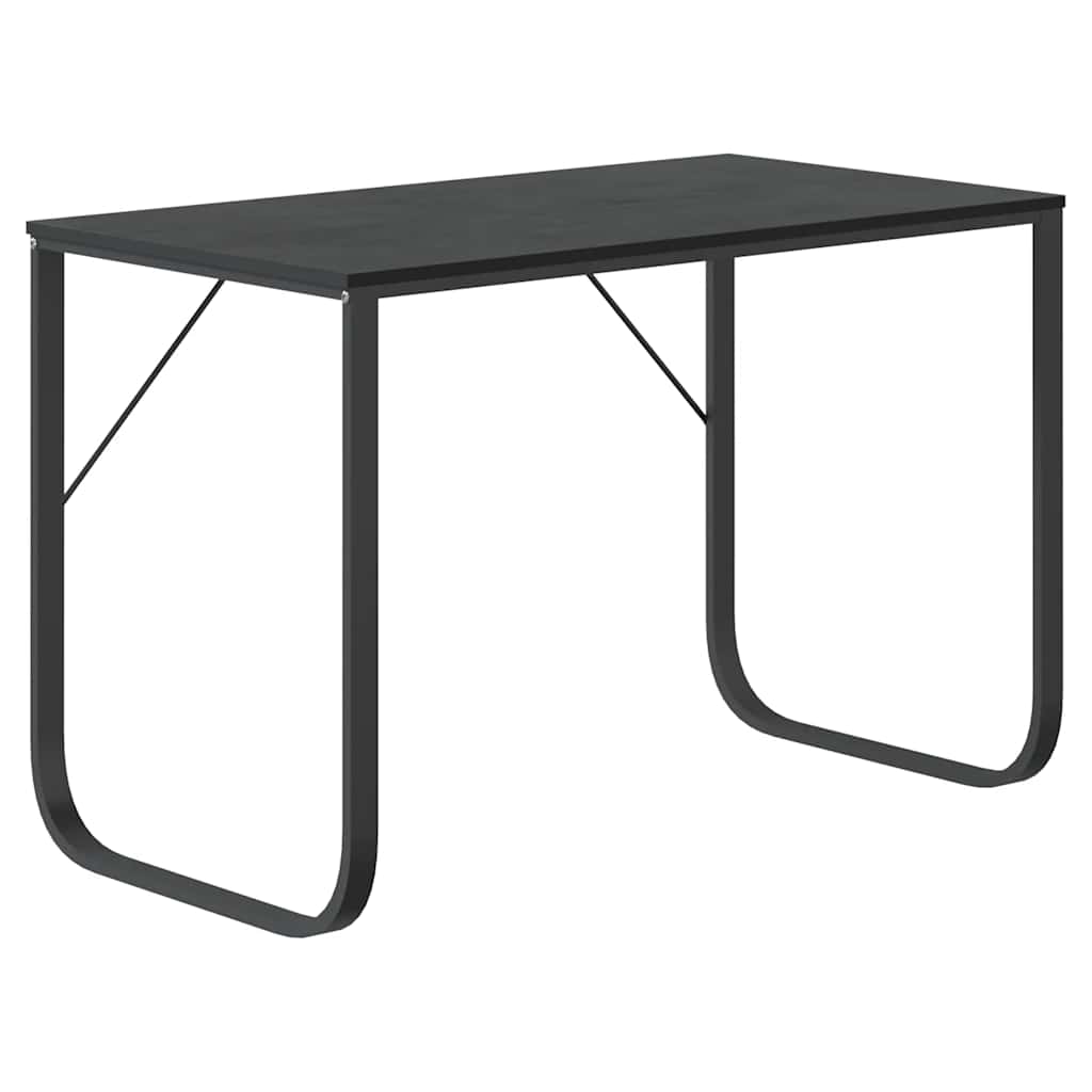 Stol za računalo crni 110 x 60 x 73 cm od iverice