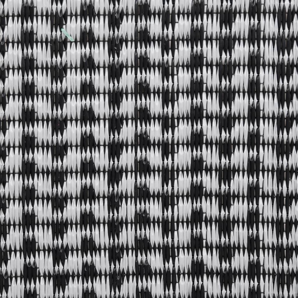 Vanjski tepih ARAKIL crni 140 x 200 cm PP