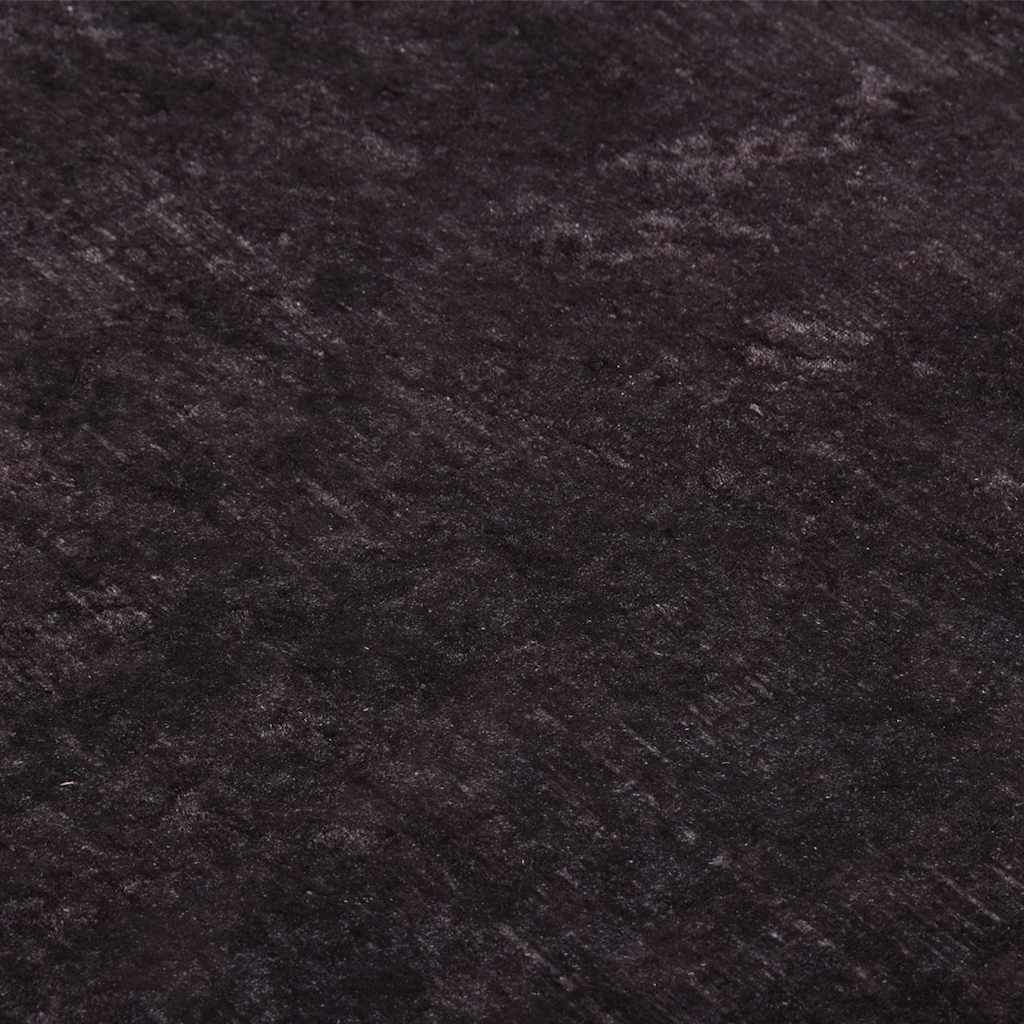 Perivi tepih 160 x 230 cm crno-zlatni