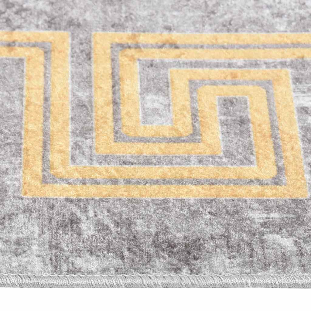 Perivi tepih 80 x 150 cm sivi