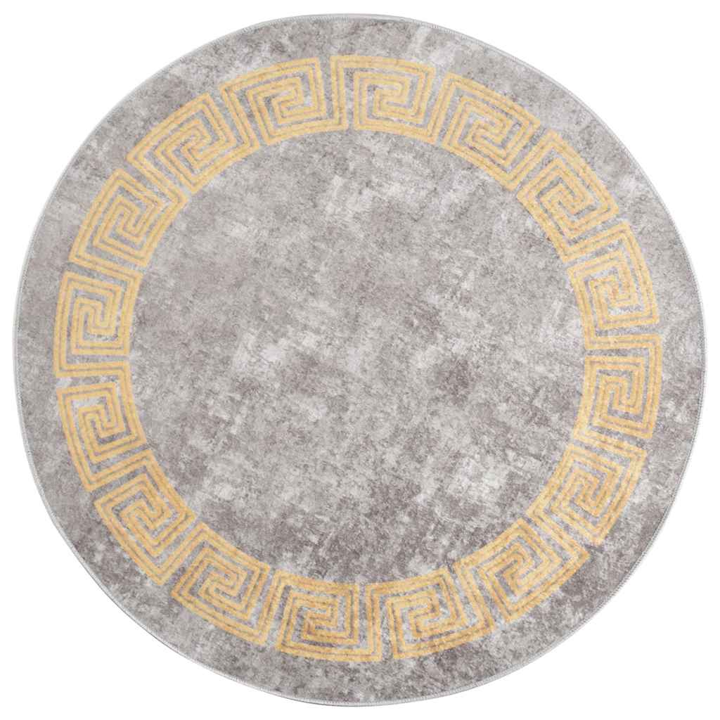 Perivi tepih φ 120 cm sivi