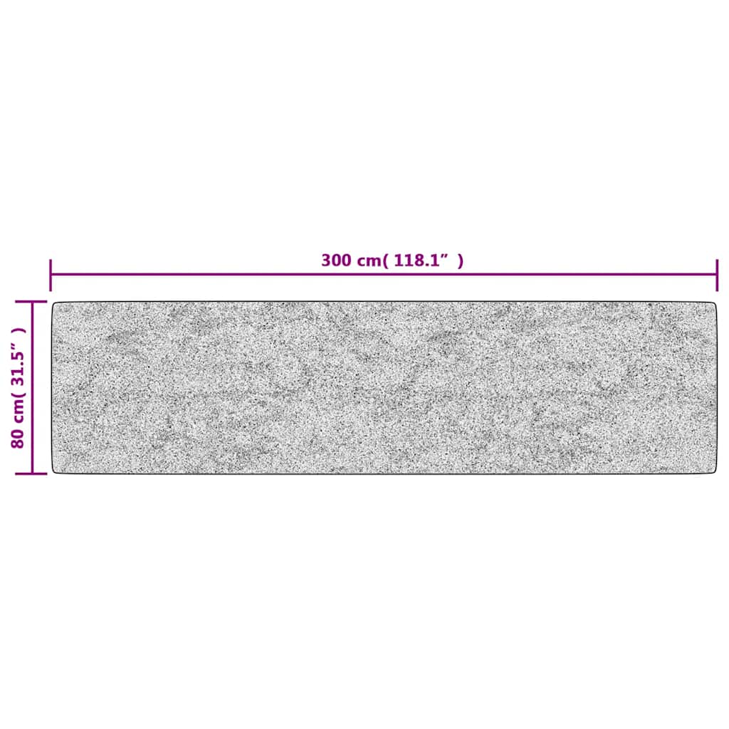 Perivi tepih 80 x 300 cm svjetlobež