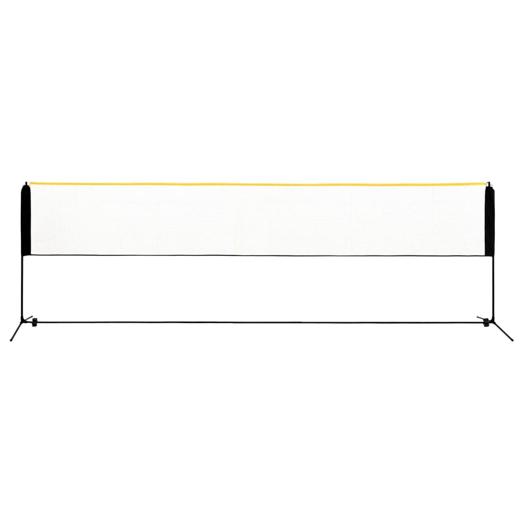 Podesiva mreža za badminton 500 x 103 x 94 - 158 cm metalna