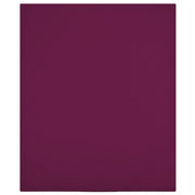 Plahta s gumicom od žerseja bordo 100x200 cm pamučna