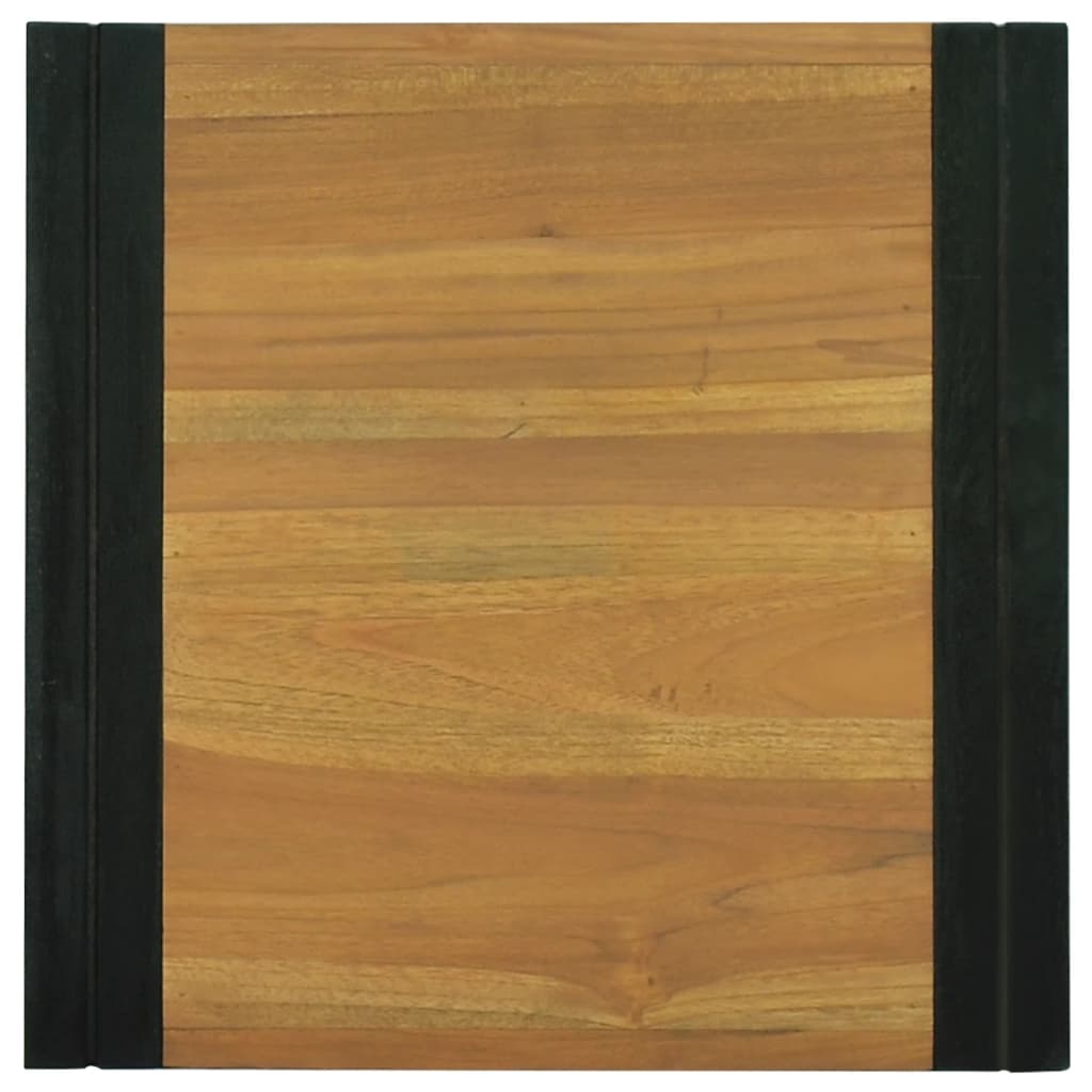 Zidni kupaonski ormarić 45 x 45 x 35 cm od masivne tikovine