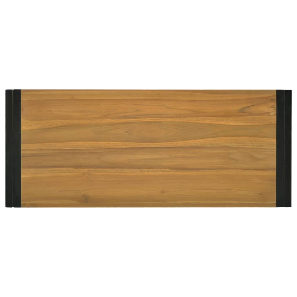 Zidni kupaonski ormarić 110 x 45 x35 cm od masivne tikovine