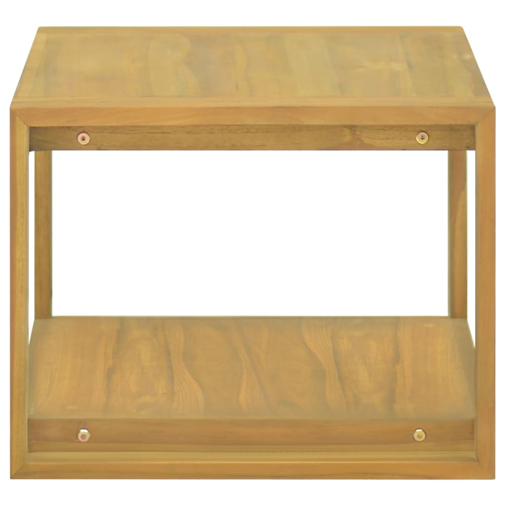 Zidni kupaonski ormarić 60 x 45 x 35 cm od masivne tikovine