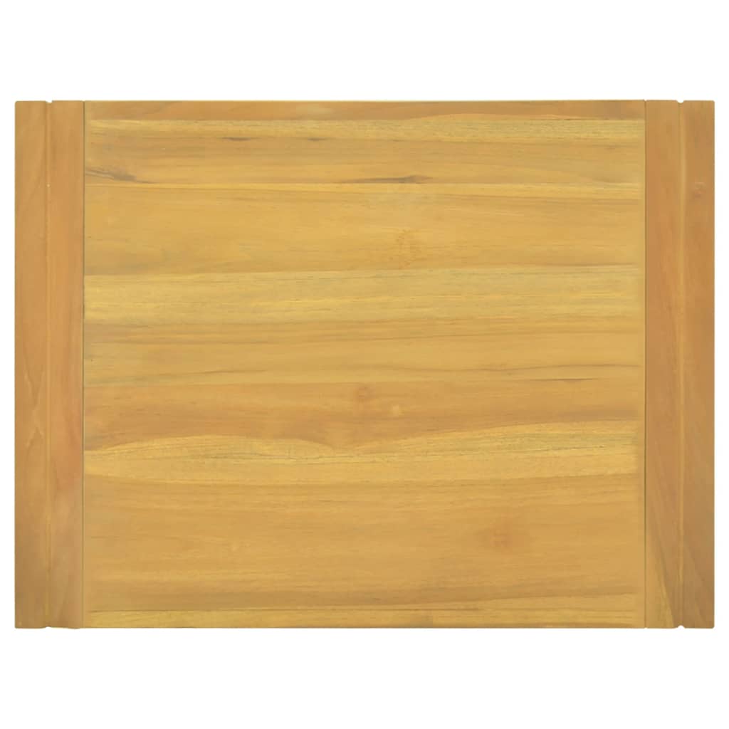 Zidni kupaonski ormarić 60 x 45 x 35 cm od masivne tikovine