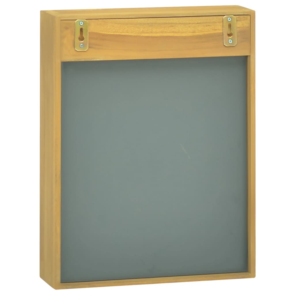 Ormarić s ogledalom 30 x 10 x 40 cm od masivne tikovine