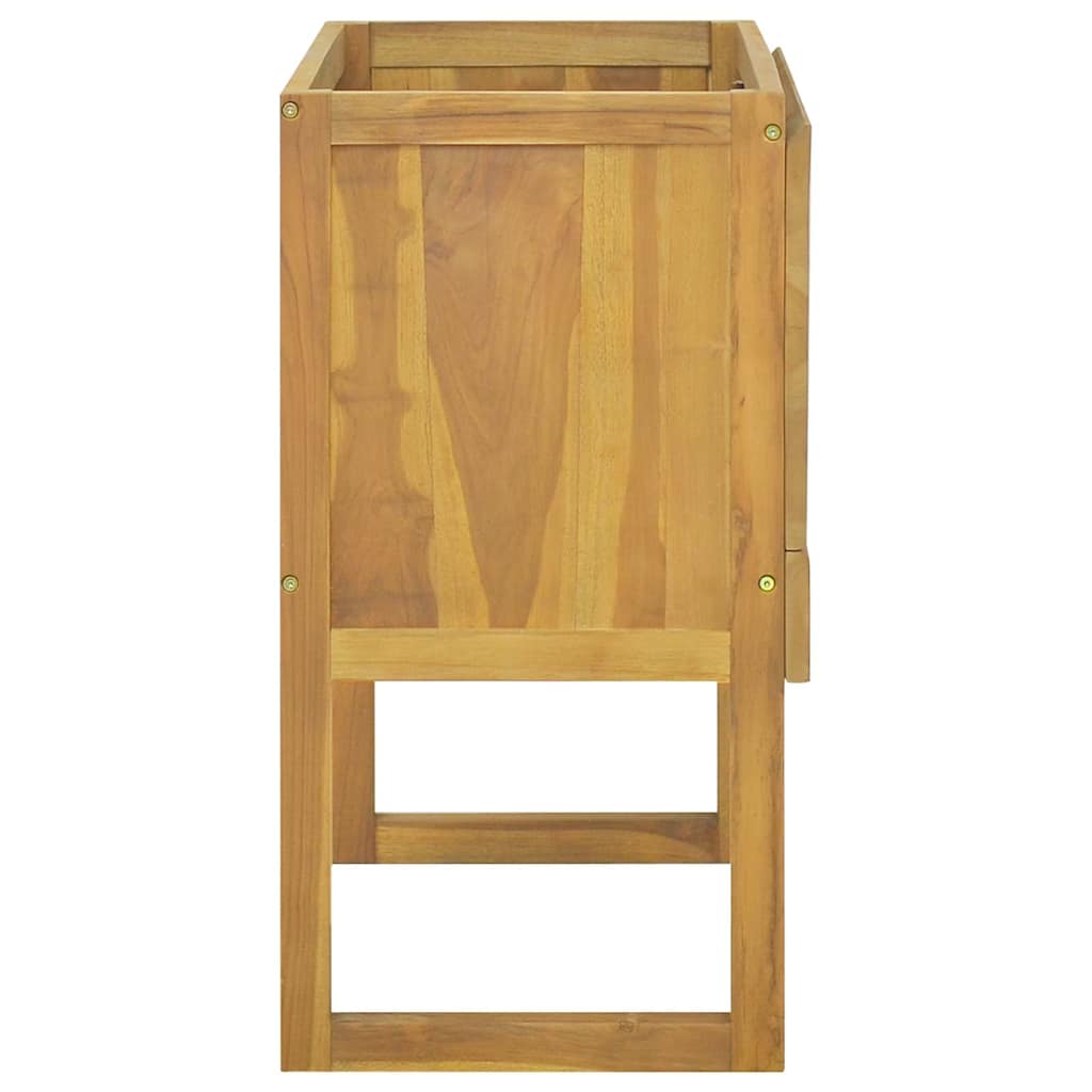Kupaonski ormarić 90 x 40 x 75,5 cm od masivne tikovine