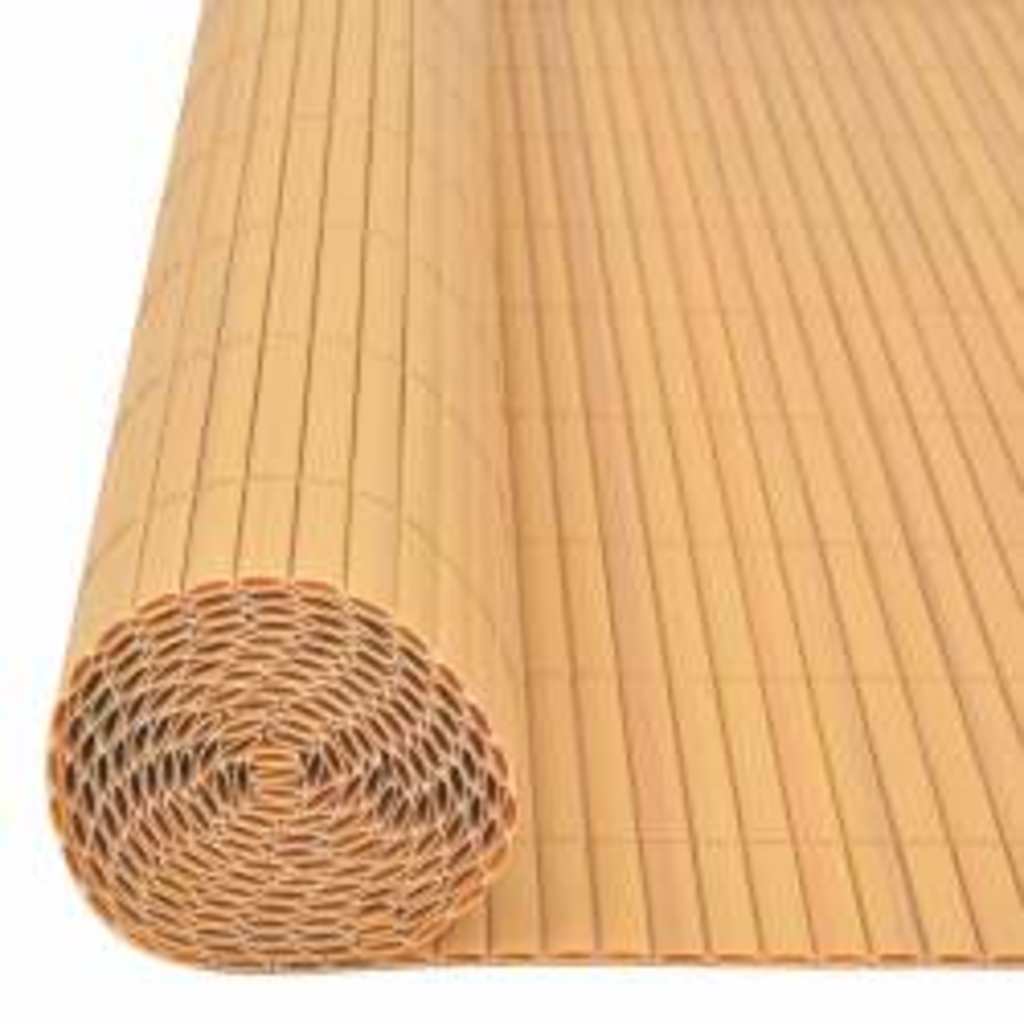 Dvostrana vrtna ograda 90 x 400 cm žuta