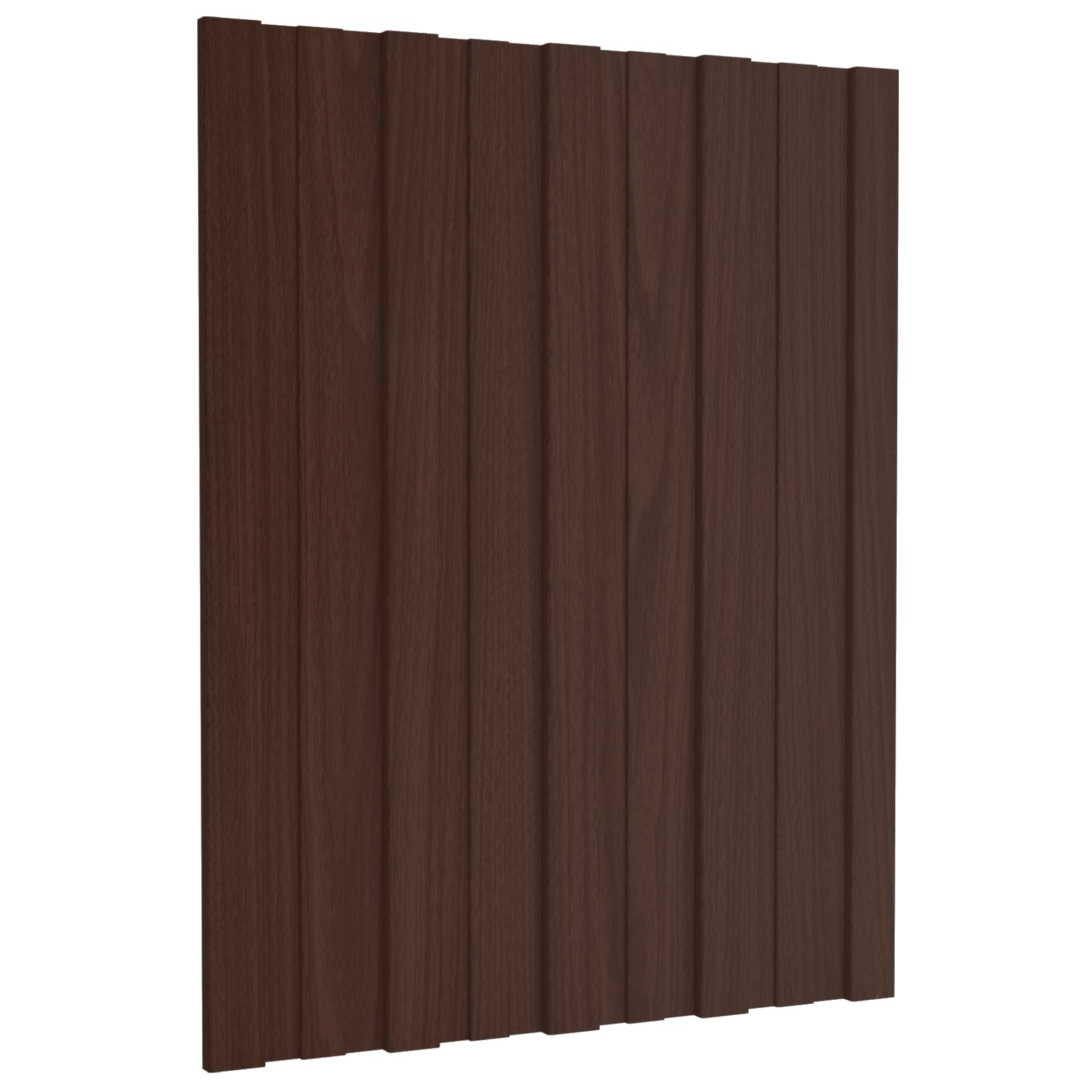 Krovni panel 12 pcs Smeđa 60 x 45 cm Pocinčani čelik