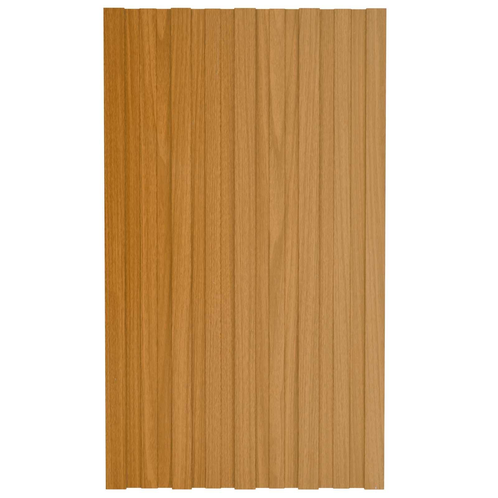 Krovni panel 12 pcs Prirodna 80 x 45 cm Pocinčani čelik