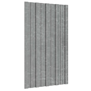 Krovni panel 12 pcs Srebrna 80 x 45 cm Pocinčani čelik