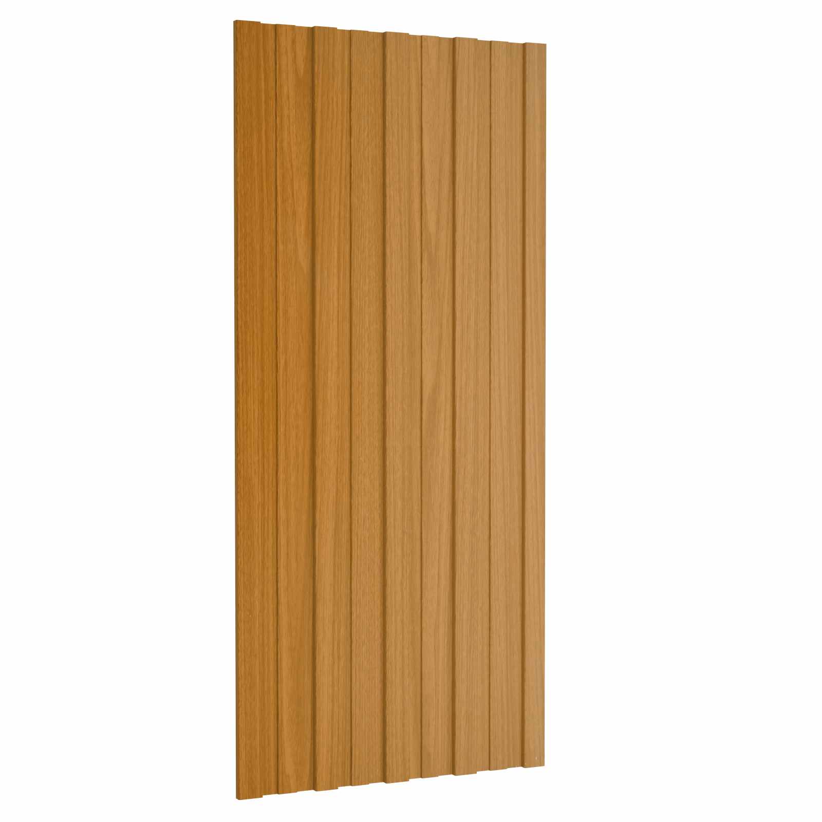 Krovni panel 12 pcs Prirodna 100 x 45 cm Pocinčani čelik