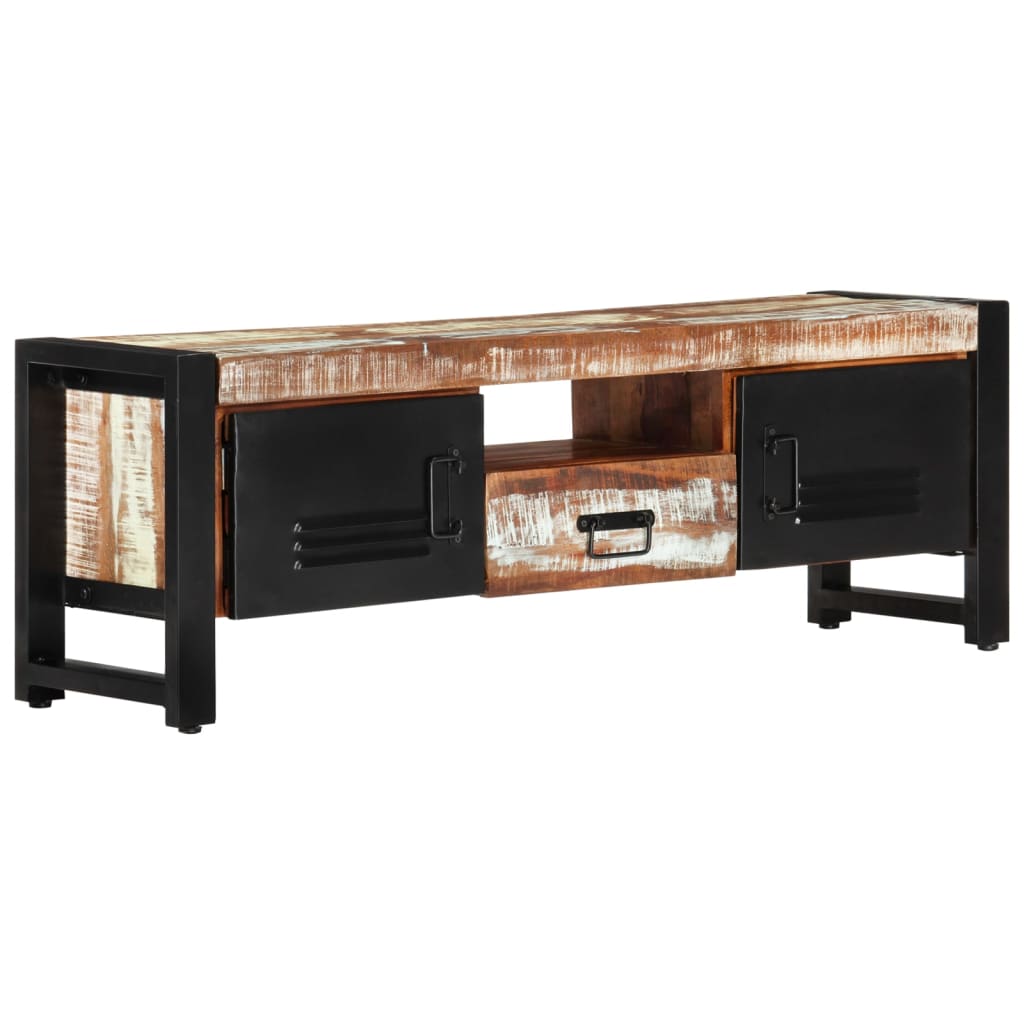 TV ormarić 120 x 30 x 40 cm od masivnog obnovljenog drva