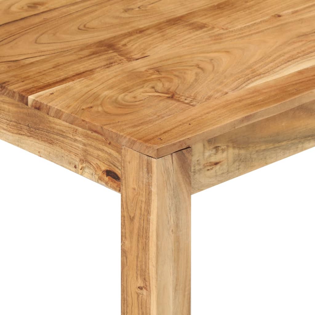 Stolić za kavu 80 x 80 x 40 cm od masivnog bagremovog drva