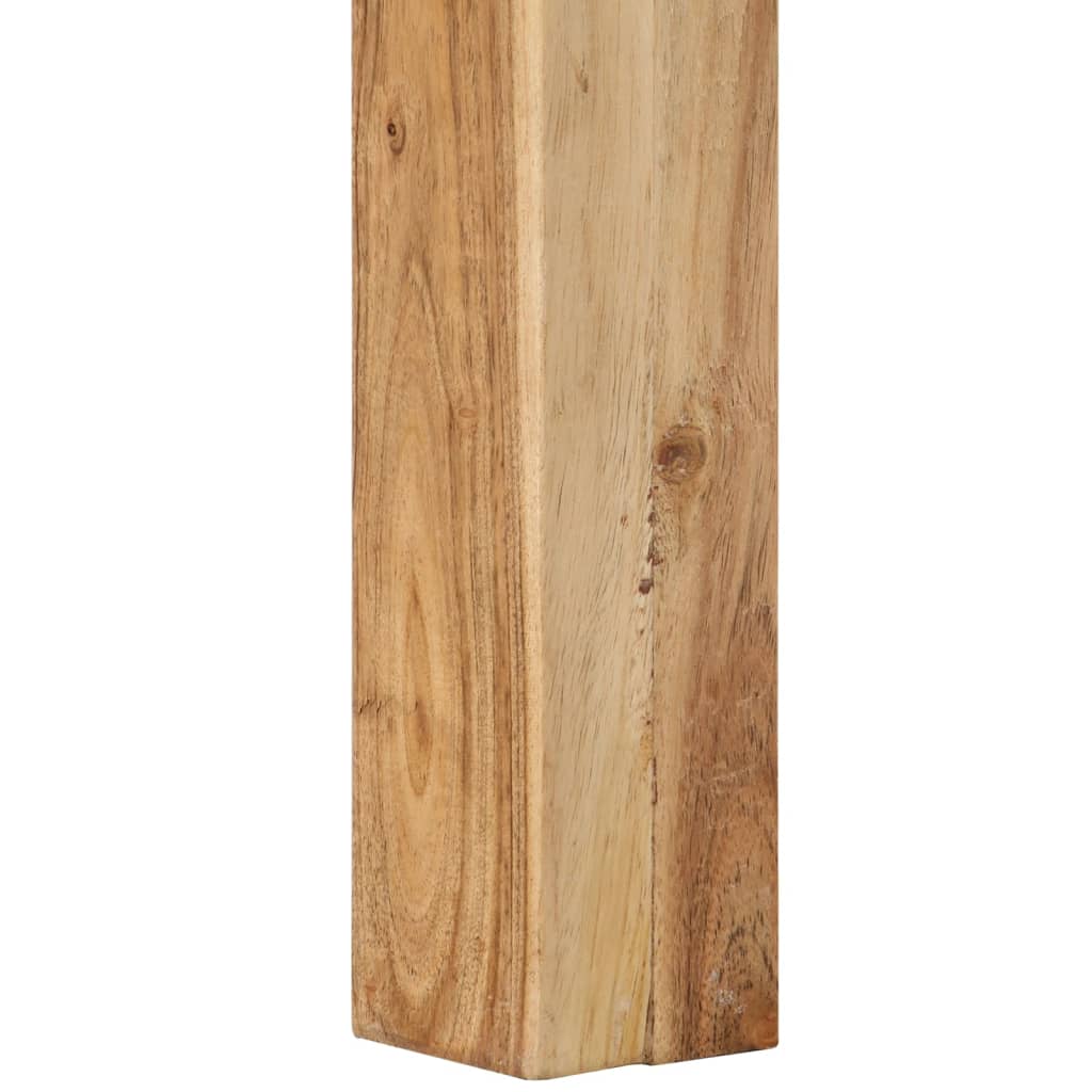 Stolić za kavu 80 x 80 x 40 cm od masivnog bagremovog drva