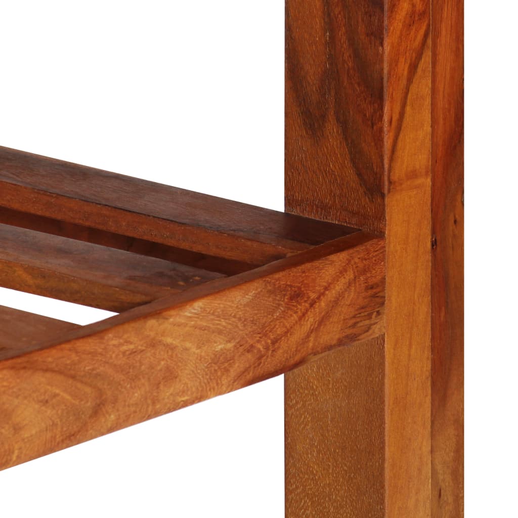Komoda s 3 ladice 110 x 30 x 80 cm od masivnog bagremovog drva