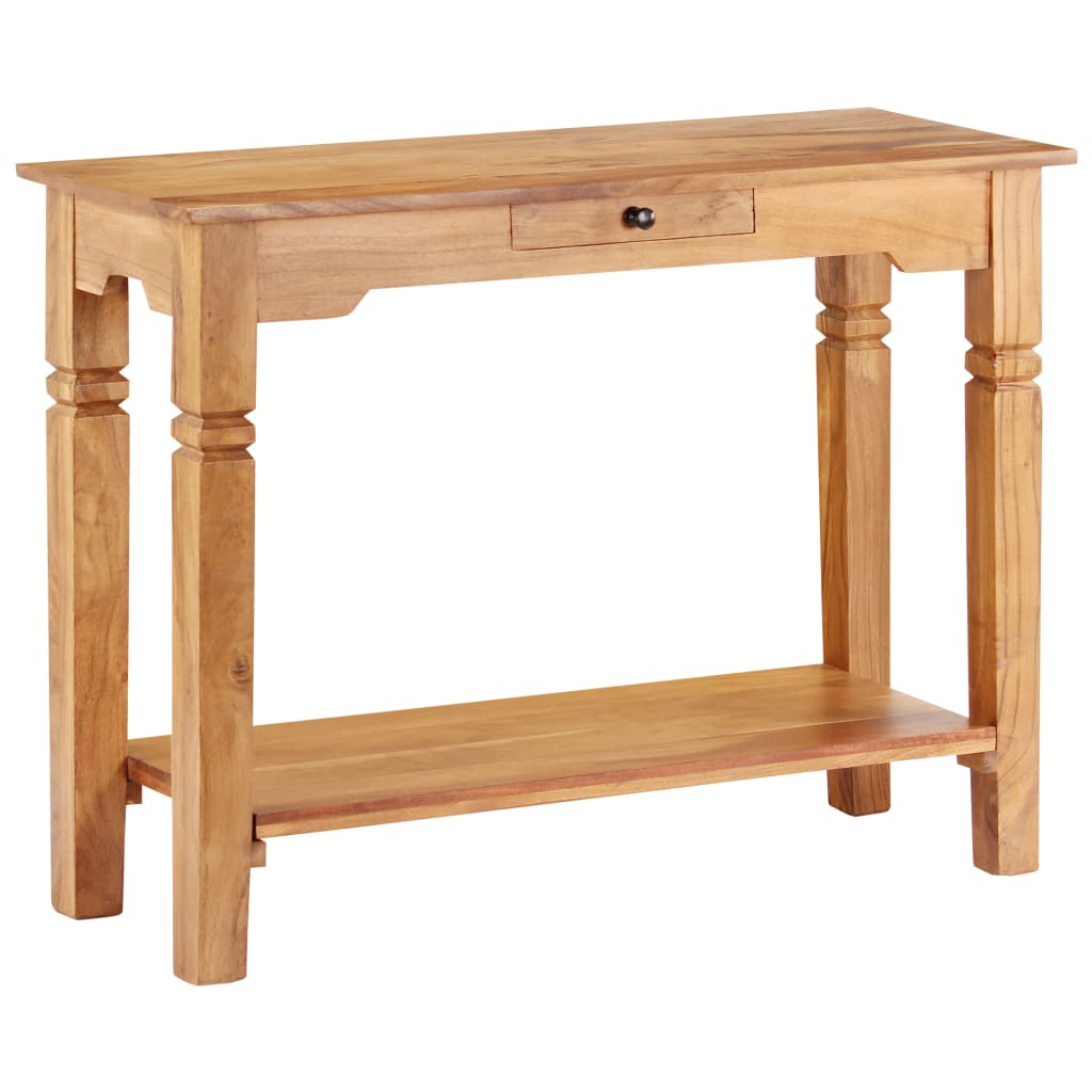 Konzolni stol 100 x 40 x 76 cm od masivnog bagremovog drva